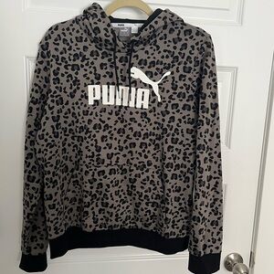 Puma Leopard Print Hoodie